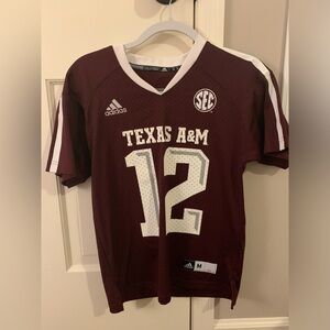 Child’s Texas A&M Jersey #12 Size: Medium